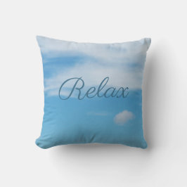 Cojín Decorativo Relax Blue Sky Personalizado