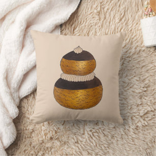 Cojín Decorativo Religieuse Choux Pastry Cream Puff Postre