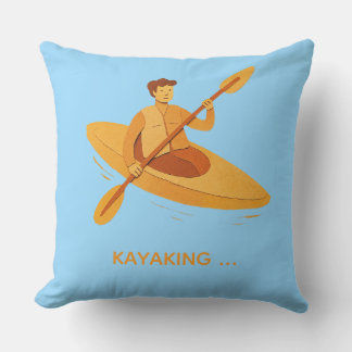 Cojín Decorativo Remo en kayak