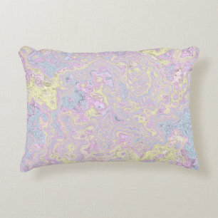 Cojín Decorativo Remolino Cyan, Amarillo, Magenta