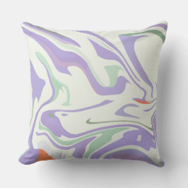 Cojín Decorativo Remolinos de Pastel Suave