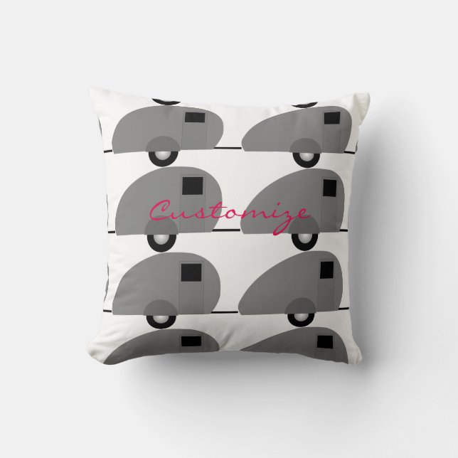 Cojín Decorativo Remolque minúsculo Thunder_Cove de la lágrima (Anverso)