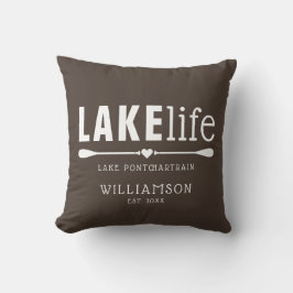 Cojín Decorativo Remos de Vida en el Lago de Moda