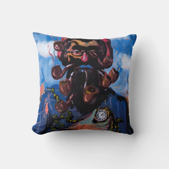 Cojín Decorativo Rene Magritte art (Anverso)