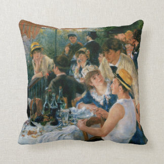 Cojín Decorativo Renoir Luncheon del Bella Artes del Fiesta del bar