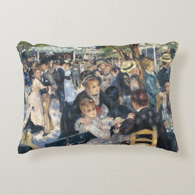 Cojín Decorativo Renoir Moulin Dance Galette Fiesta (Anverso)