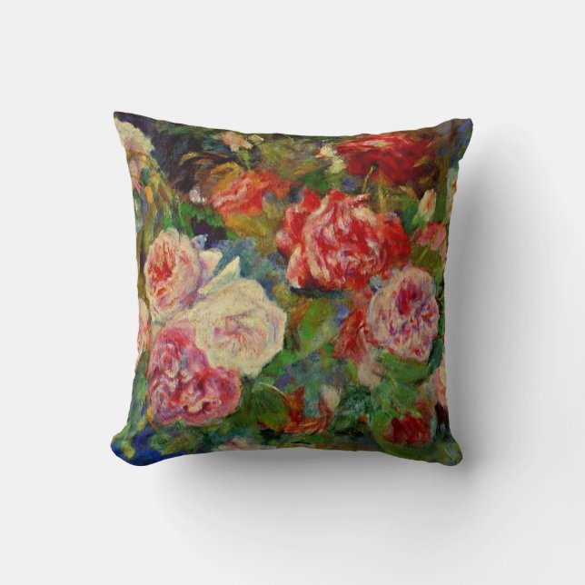 Cojín Decorativo Renoir - Rosas (Anverso)