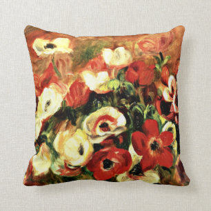 Cojín Decorativo Renoir - Spray of Anemones