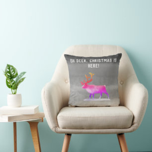 Cojín Decorativo Renos en invierno