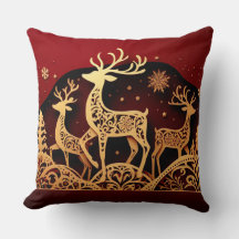 Renos Navideños Festivos – Bosque Ornamentado