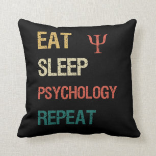 Cojín Decorativo Repetición de la psicología del sueño