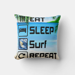 Cojín Decorativo Repetir el sueño de descanso