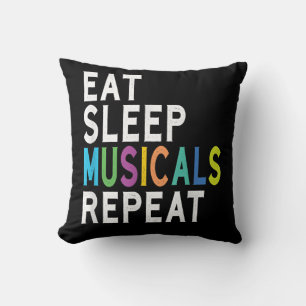 Cojín Decorativo Repetir el sueño de los musicales