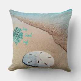 Cojín Decorativo Resaca de la arena de Sun