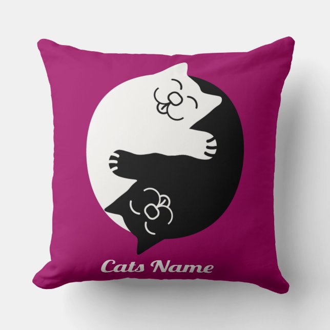 Cojín Decorativo Rescate De Gatos Mascotas Accesorios Y Regalos Par (Anverso)