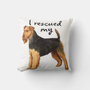 Cojín Decorativo Rescate de Terrier galés