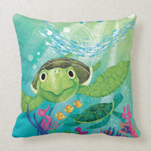 Cojín Decorativo Rescate de tortugas marinas