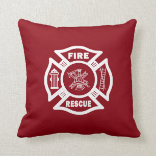 Cojín Decorativo Rescate del fuego del bombero