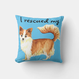 Cojín Decorativo Rescue Long Coat Chihuahua