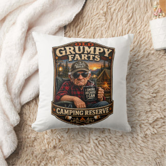 Cojín Decorativo Reserva de Camping de Viejos Gruñones