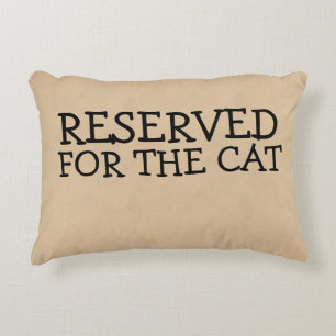 Cojín Decorativo Reservado Para El Gato