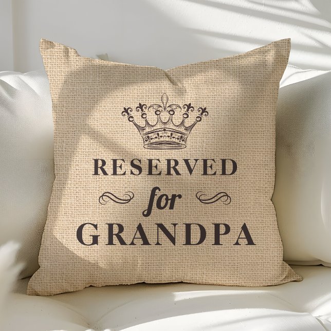 Cojín Decorativo Reservado para el monograma personalizado de la gr (Subido por el creador)