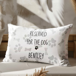 Cojín Decorativo Reservado para Perro - Pinturas - Perro amante