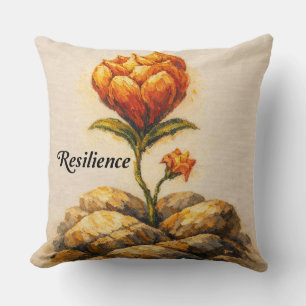 Cojín Decorativo Resiliencia (edición naranja)