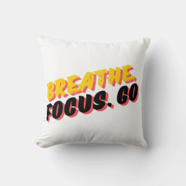 Cojín Decorativo Respira. Enfoque. Ve.