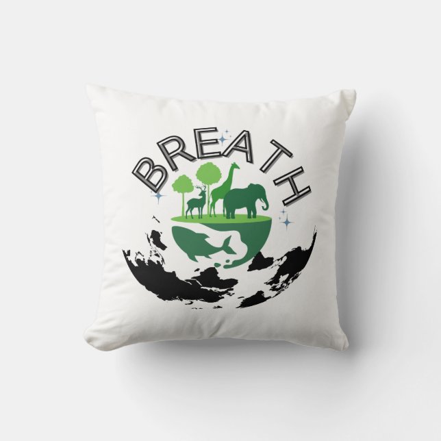 Cojín Decorativo Respiración (Anverso)