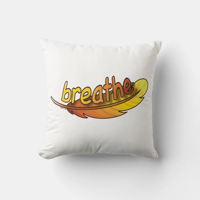 Cojín Decorativo Respirar (Anverso)