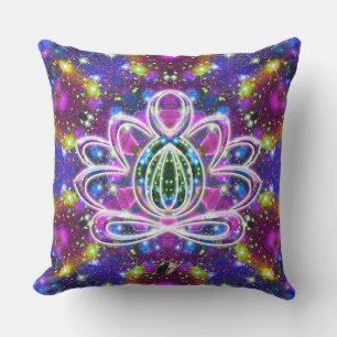 Cojín Decorativo Resplendente Zen Lotus