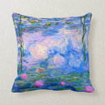 Cojín Decorativo Restauración de Water Lilies Claude Monet<br><div class="desc">Restauración de Water Lilies Claude Monet</div>