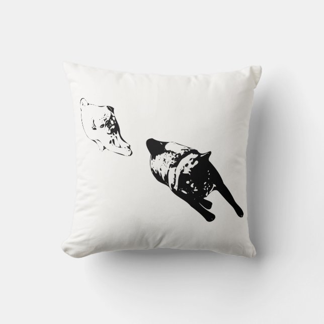Cojín Decorativo Restful Accent, Graphic Duo (Anverso)