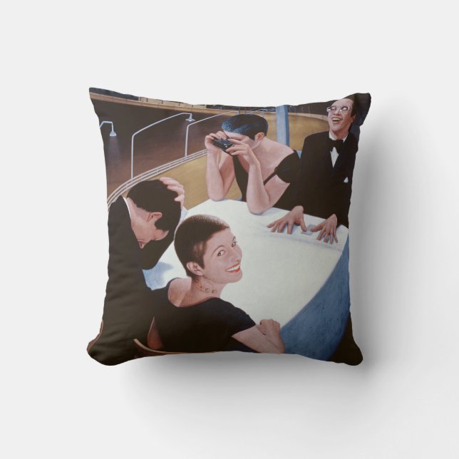 Cojín Decorativo Resultado inmediato el an o 80 (Anverso)