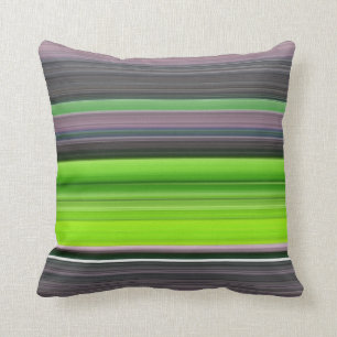 Cojín Decorativo Resumen #1: Lime y gris