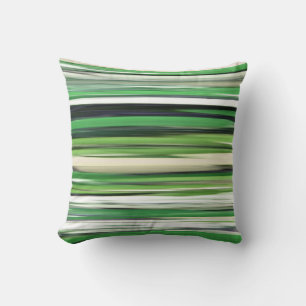 Cojín Decorativo Resumen #2: Desenfoque verde