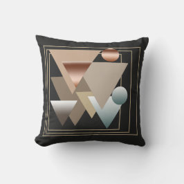 Cojín Decorativo Resumen arte futurista geométrico moderno
