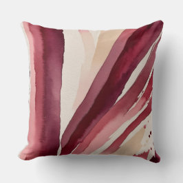 Cojín Decorativo Resumen beige y blanco de Borgoña