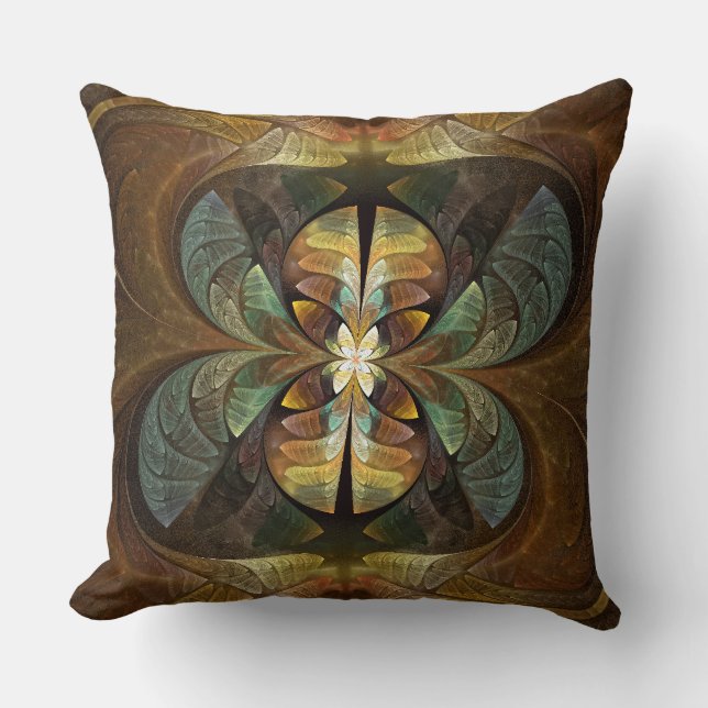 Cojín Decorativo Resumen de abejas de burbujas de matriz de naturas (Anverso)