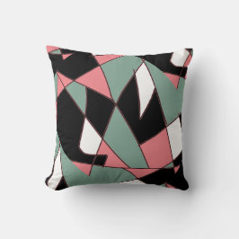 Cojín Decorativo Resumen De Arte Pintando Un Cuchillo De Una Especi