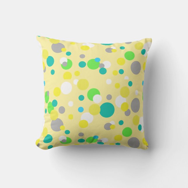 Cojín Decorativo Resumen De Arte Pintando Un Cuchillo De Una Especi (Anverso)