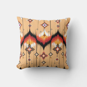 Cojín Decorativo Resumen de diseño de patrones geométricos étnicos,
