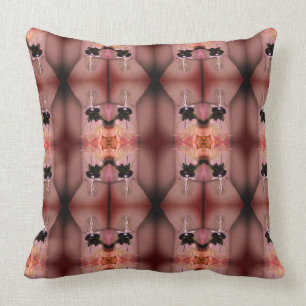 Cojín Decorativo Resumen de flores embellecidas dos