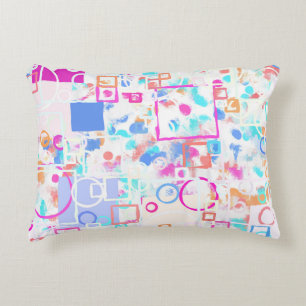 Cojín Decorativo Resumen de formas geométricas