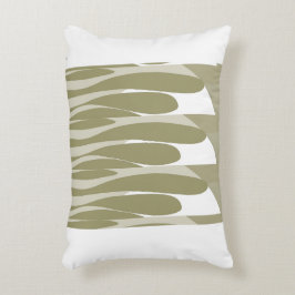 Cojín Decorativo Resumen de hojas y curvas