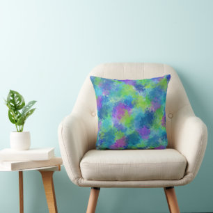 Cojín Decorativo Resumen de Hydrangeas