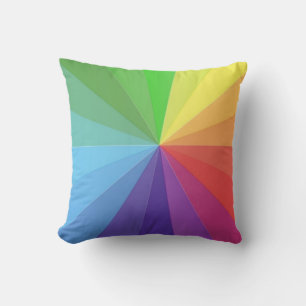 Cojín Decorativo Resumen de la bandera del orgullo gay LGBT