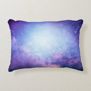 Cojín Decorativo Resumen de las estrellas de humo del universo