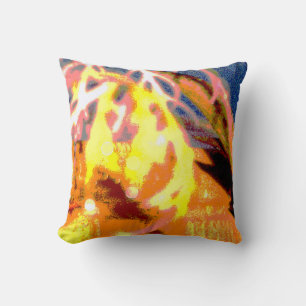 Cojín Decorativo Resumen de las gotas de lluvia